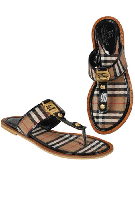 burberry ladies slippers|Burberry sandals for men.